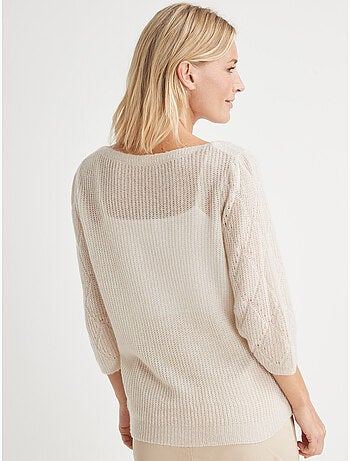 Pull maille ajourée - DAXON