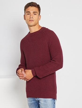Pull maille anglaise