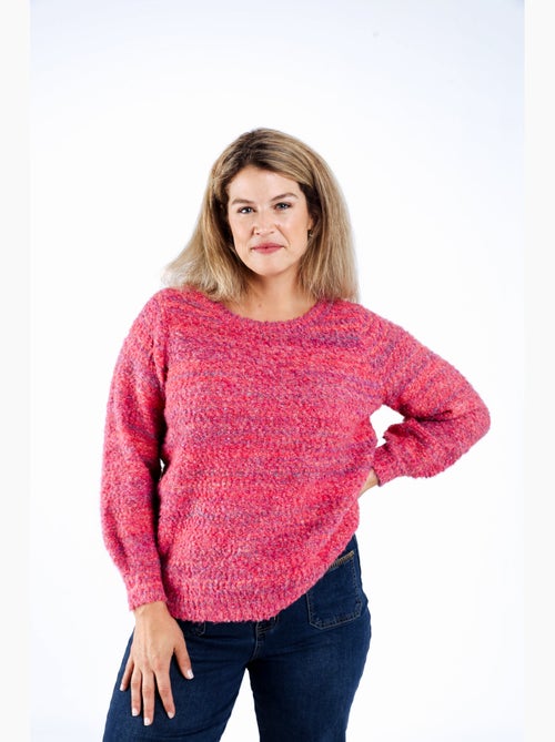 Pull maille bouclette PAPRIKA - Kiabi