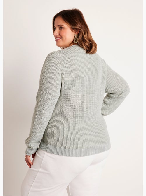 Pull maille brillante col rond - Afibel - Kiabi