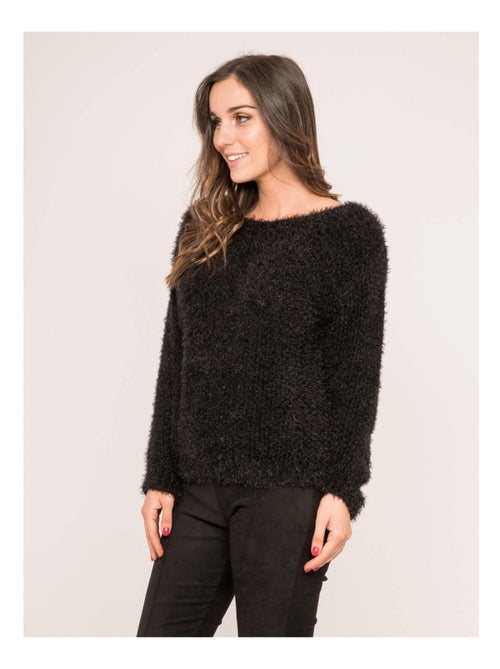 Pull maille chenille KARA - Kiabi
