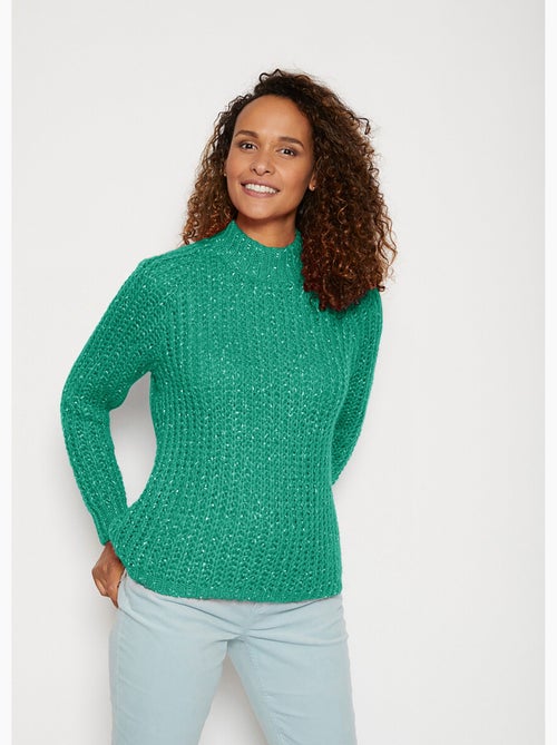 Pull maille côtelée - Afibel - Kiabi