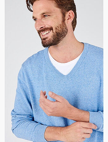 Pull maille coton mélangé - Damart