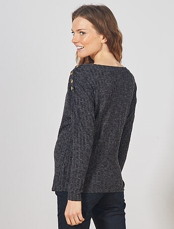Pull maille doudou - Kiabi