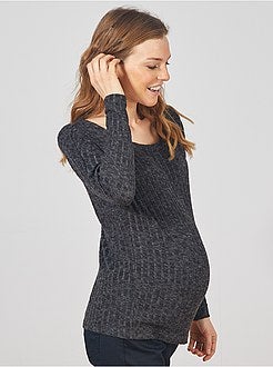 Pull maille doudou - Kiabi