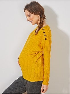 Pull maille doudou - Kiabi