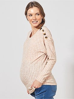 Pull maille doudou - Kiabi