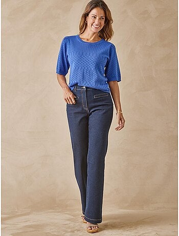Pull maille encolure ronde - DAXON