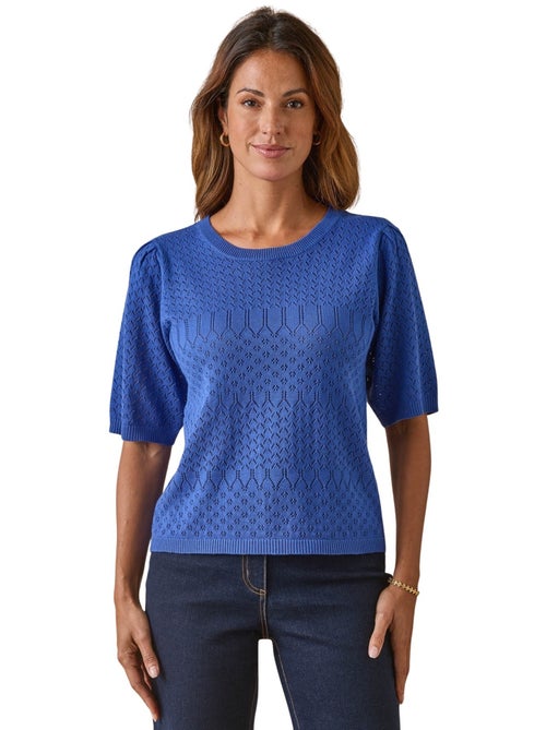 Pull maille encolure ronde - DAXON - Kiabi