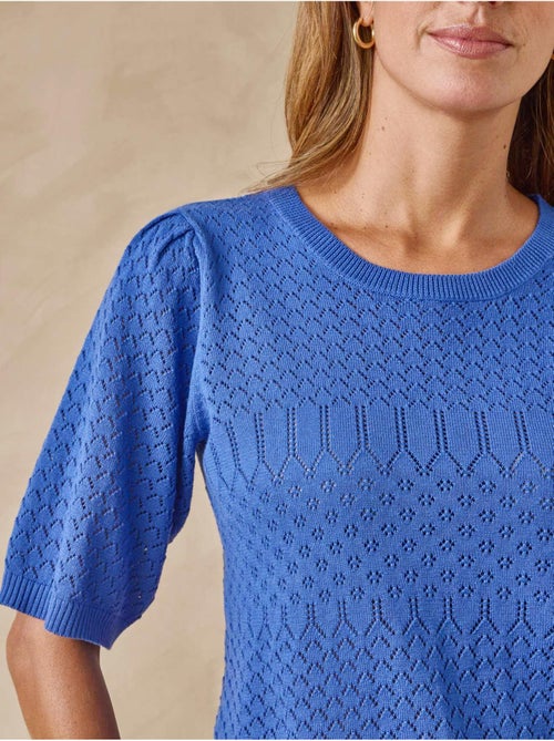Pull maille encolure ronde - DAXON - Kiabi