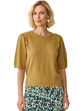 Pull maille encolure ronde - DAXON