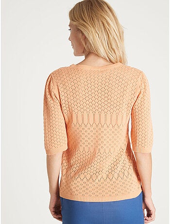 Pull maille encolure ronde - DAXON
