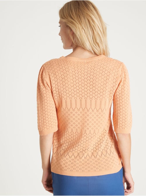 Pull maille encolure ronde - DAXON - Kiabi