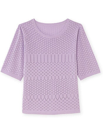 Pull maille encolure ronde - DAXON