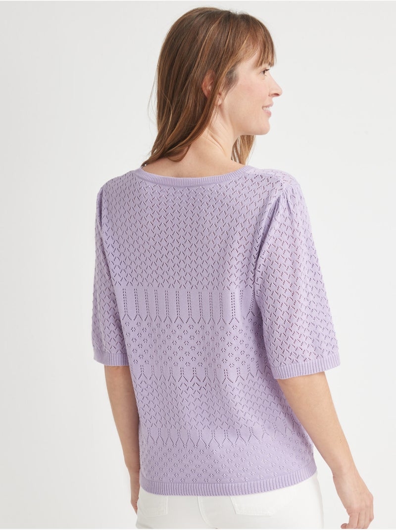 Pull maille encolure ronde - DAXON Parme - Kiabi