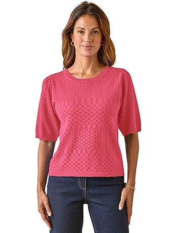 Pull maille encolure ronde - DAXON