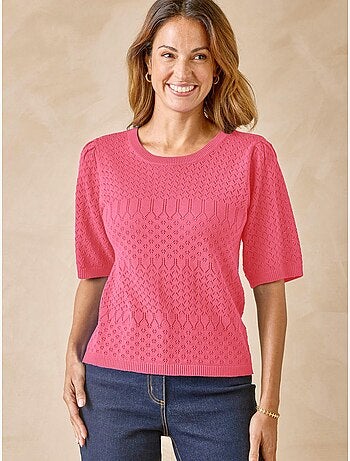 Pull maille encolure ronde - DAXON