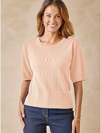 Pull maille encolure ronde - DAXON