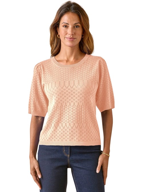 Pull maille encolure ronde - DAXON - Kiabi