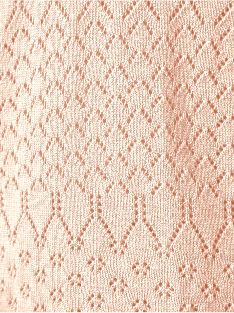 Pull maille encolure ronde - DAXON Saumon - Kiabi