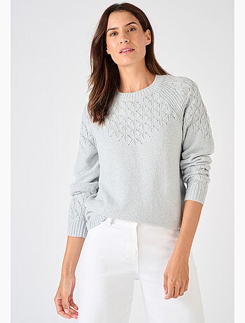 Pull maille fantaisie - Damart