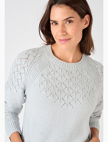 Pull maille fantaisie - Damart