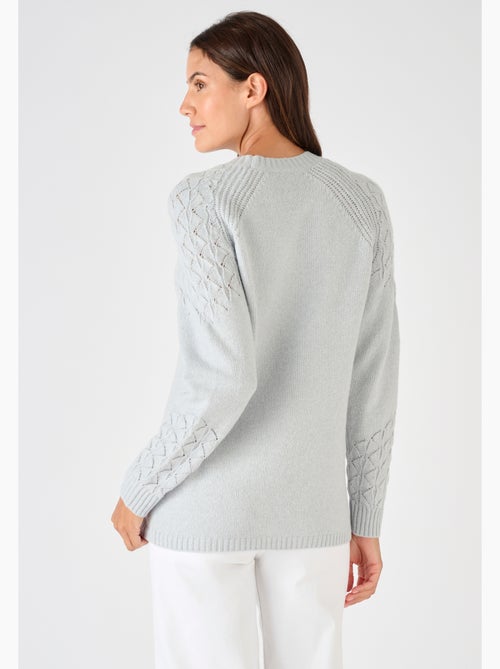 Pull maille fantaisie - Damart - Kiabi