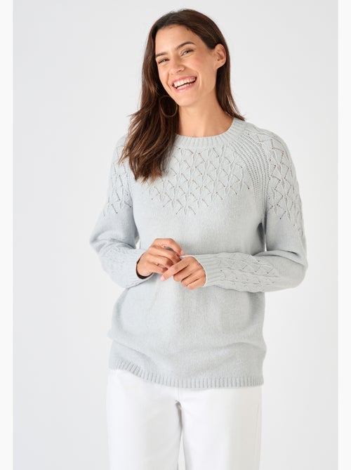 Pull maille fantaisie - Damart - Kiabi