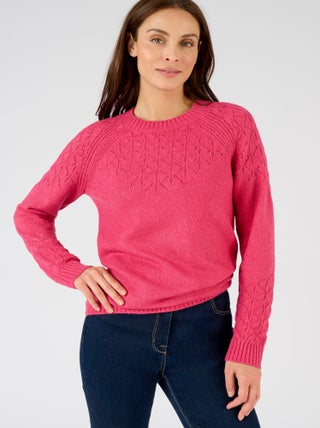 Pull maille fantaisie - Damart