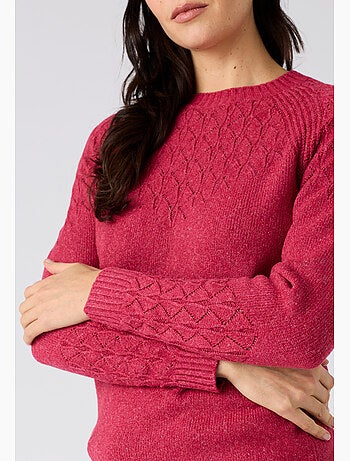 Pull maille fantaisie - Damart
