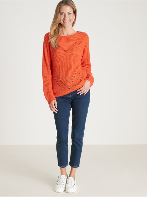 Pull maille fantaisie - DAXON - Kiabi