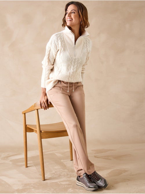 Pull maille fantaisie col camionneur - DAXON - Kiabi Pull maille fantaisie col camionneur - DAXON - Kiabi
