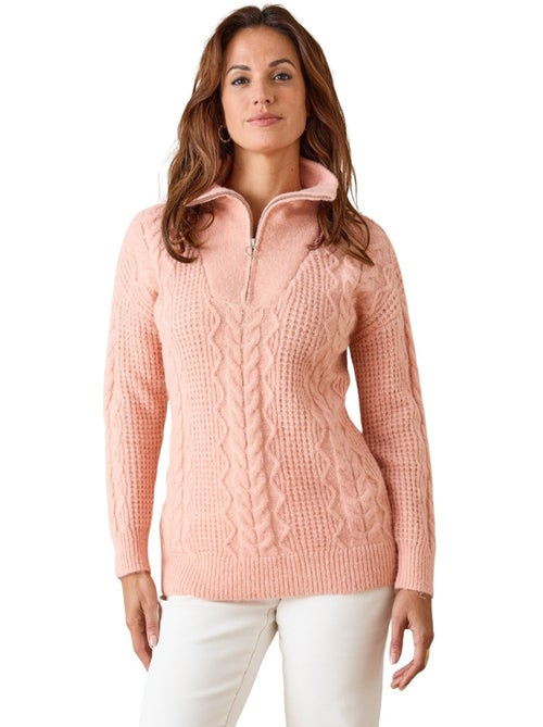 Pull maille fantaisie col camionneur - DAXON - Kiabi Pull maille fantaisie col camionneur - DAXON - Kiabi