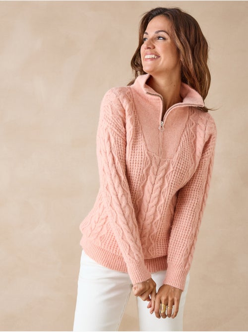 Pull maille fantaisie col camionneur - DAXON - Kiabi Pull maille fantaisie col camionneur - DAXON - Kiabi