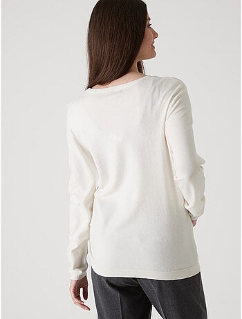 Pull maille fantaisie détails rivets - DAXON