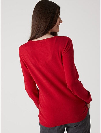 Pull maille fantaisie détails rivets - DAXON