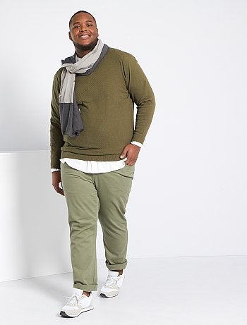 Pull maille fantaisie éco-conçu