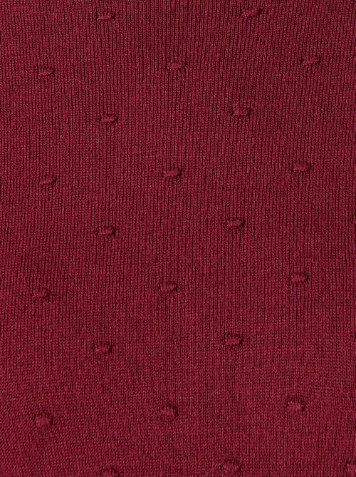 Pull maille fantaisie fine et chaude - Damart - Kiabi