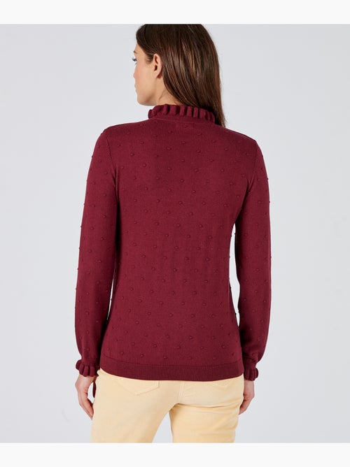 Pull maille fantaisie fine et chaude - Damart - Kiabi