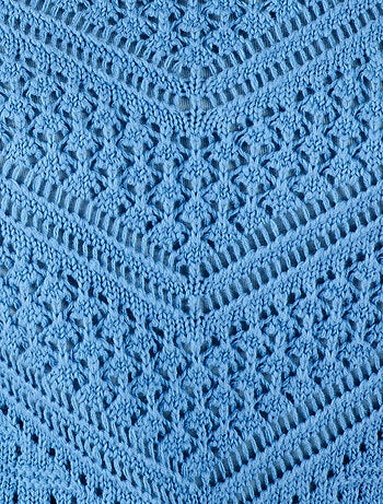 Pull maille fantaisie pur coton - Damart