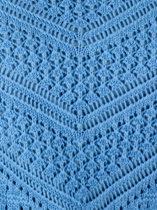 Pull maille fantaisie pur coton - Damart - Kiabi