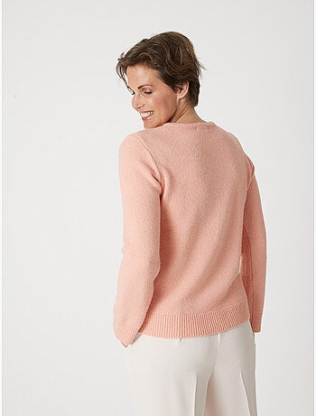Pull maille fantaisie
