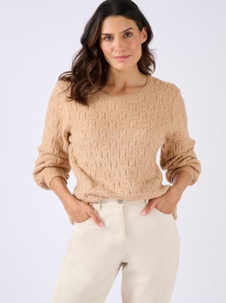 Pull maille fantaisie Thermolactyl - Damart