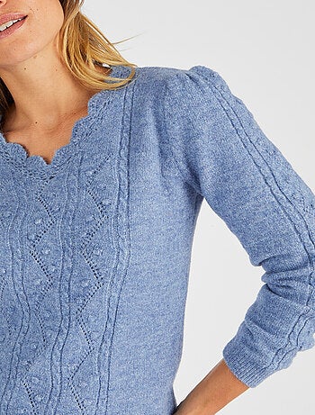Pull maille fantaisie Thermolactyl - Damart