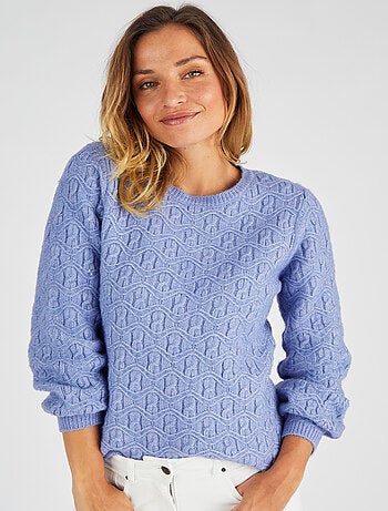 Pull maille fantaisie Thermolactyl - Damart
