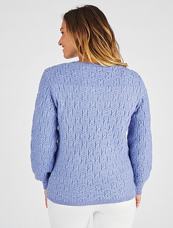 Pull maille fantaisie Thermolactyl - Damart