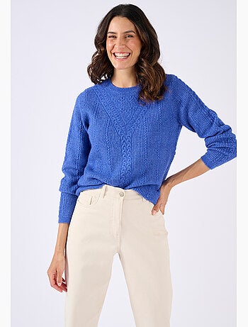 Pull maille fantaisie Thermolactyl - Damart