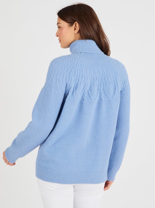 Pull maille fantaisie Thermolactyl - Damart - Kiabi