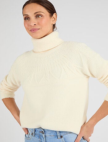 Pull maille fantaisie Thermolactyl - Damart