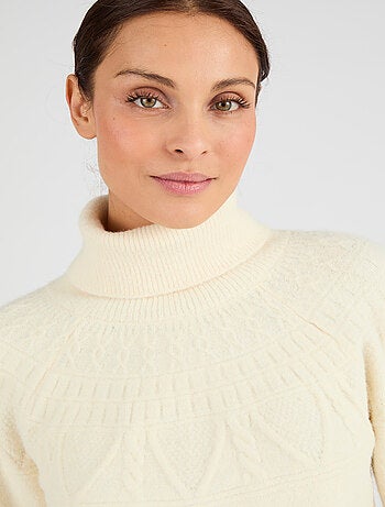 Pull maille fantaisie Thermolactyl - Damart